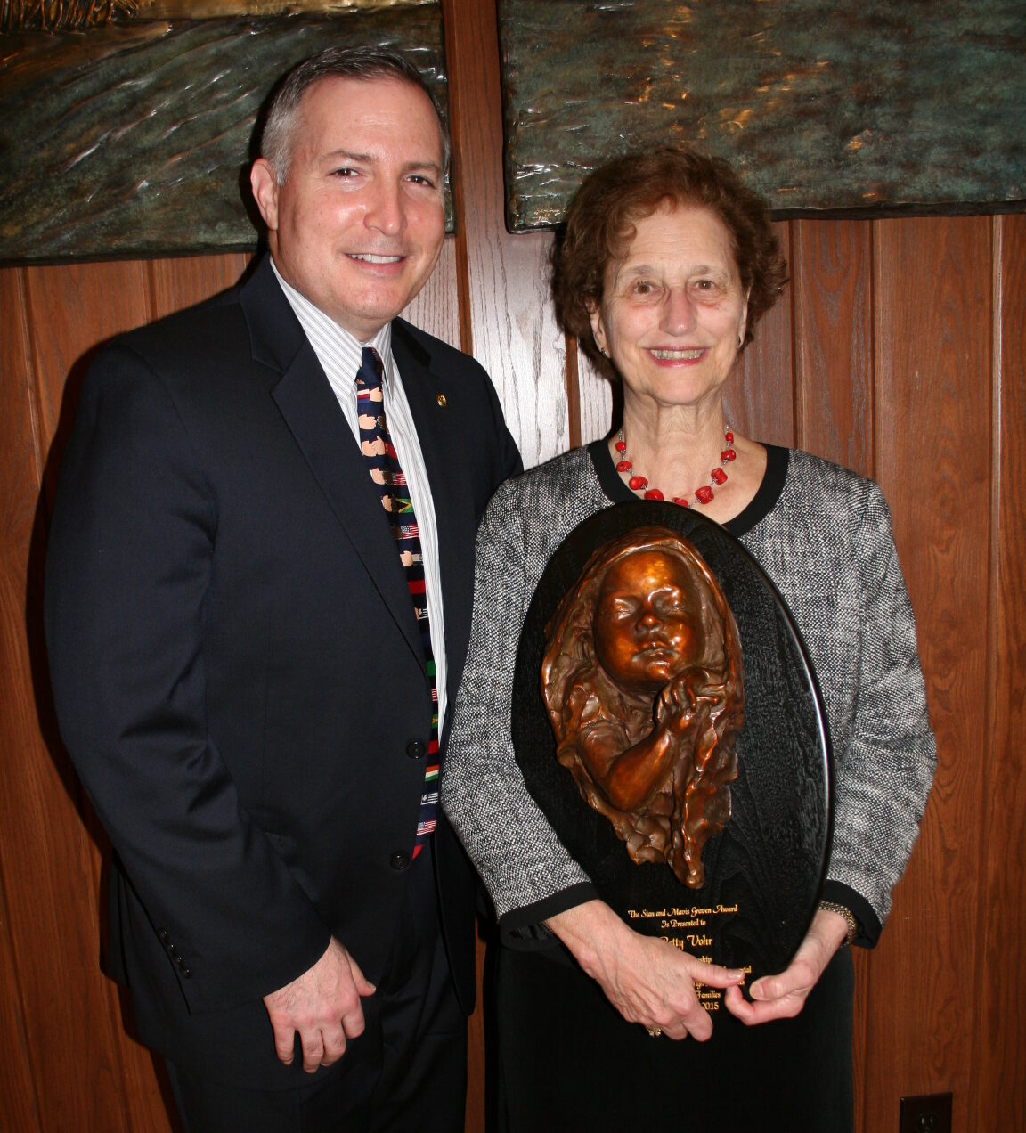 Gravens award Betty Vohr, MD (2015)